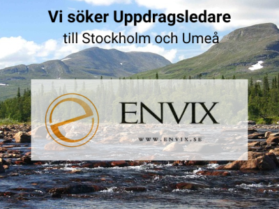 Uppdragsledare till Stockholm och Umeå