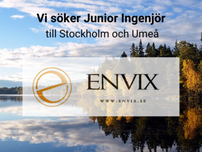 Junior Ingenjör till Stockholm och Umeå